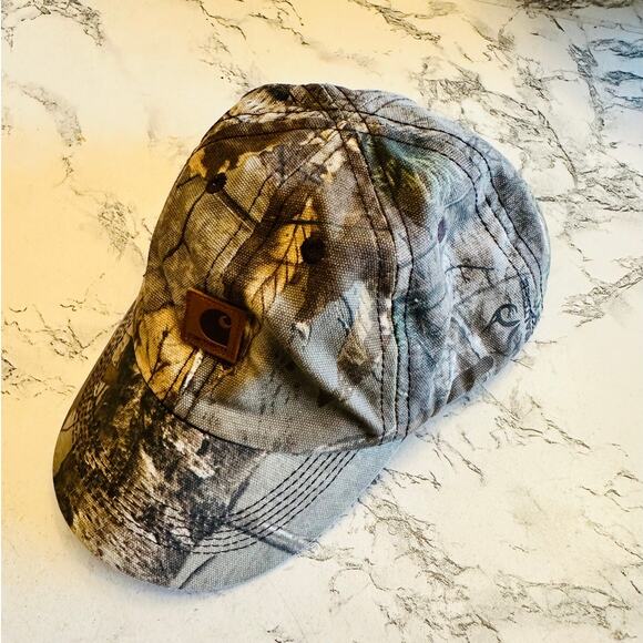 Hat Carhartt Mossy Oak Camo Infant Little kids Baseball Hat Giftable - Picture 6 of 6